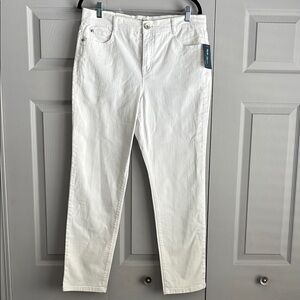 Woman’s White Jeans 14 Petite NWT